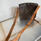 Pre-owned Louis Vuitton Cartouchiere MM Monogram Shoulder / Crossbody Bag