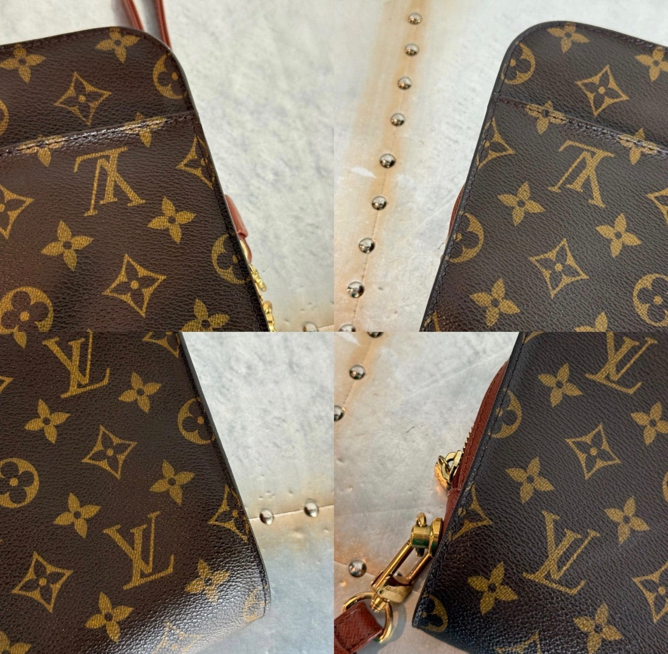 Pre-owned Authentic Louis Vuitton Monogram Orsay Clutch Handbag