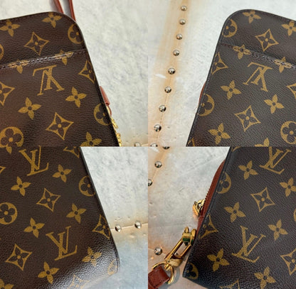 Pre-owned Authentic Louis Vuitton Monogram Orsay Clutch Handbag