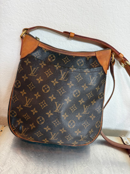 Pre-owned Authentic Louis Vuitton Odeon PM Monogram Shoulder / Crossbody Bag