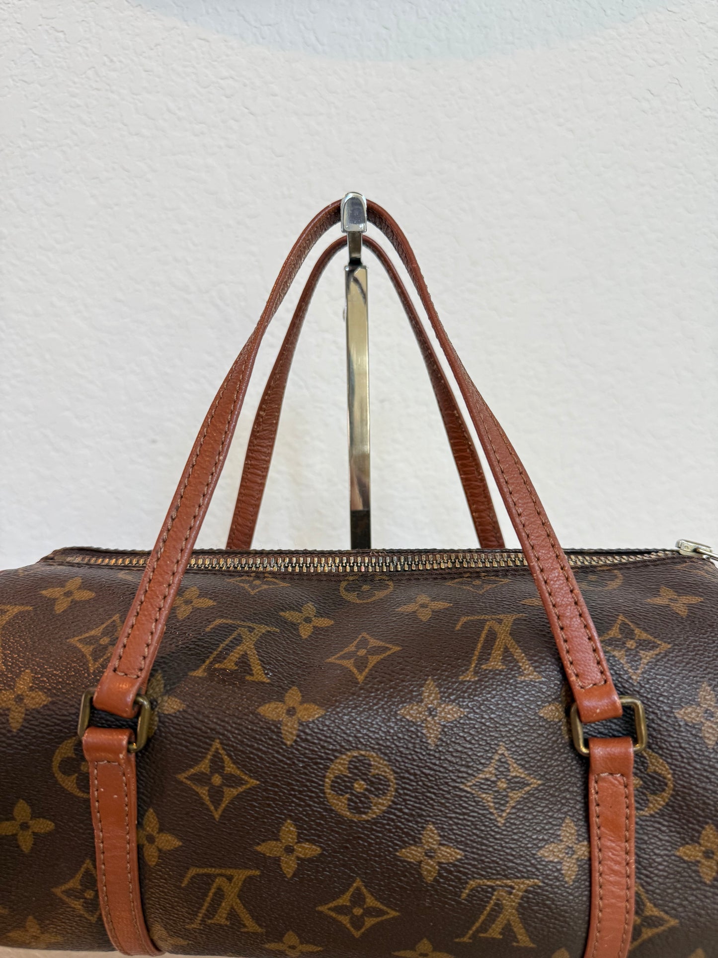Pre-owned Vintage Authentic Louis Vuitton Papillon 26 Monogram Handbag