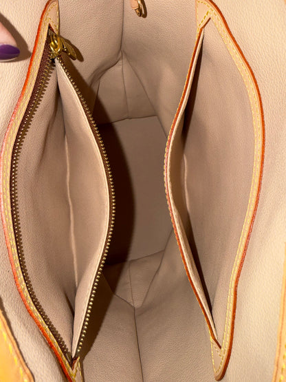Pre-owned Authentic Louis Vuitton Bucket GM Monogram Shoulder Tote Bag