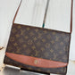 Pre-owned Authentic Louis Vuitton Bordeaux 27 2-Way Clutch / Shoulder Bag