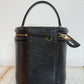 Pre-owned Authentic Louis Vuitton Epi Cannes Vanity Handbag