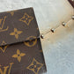 Pre-owned Authentic Louis Vuitton Portefeuille  International Monogram Wallet