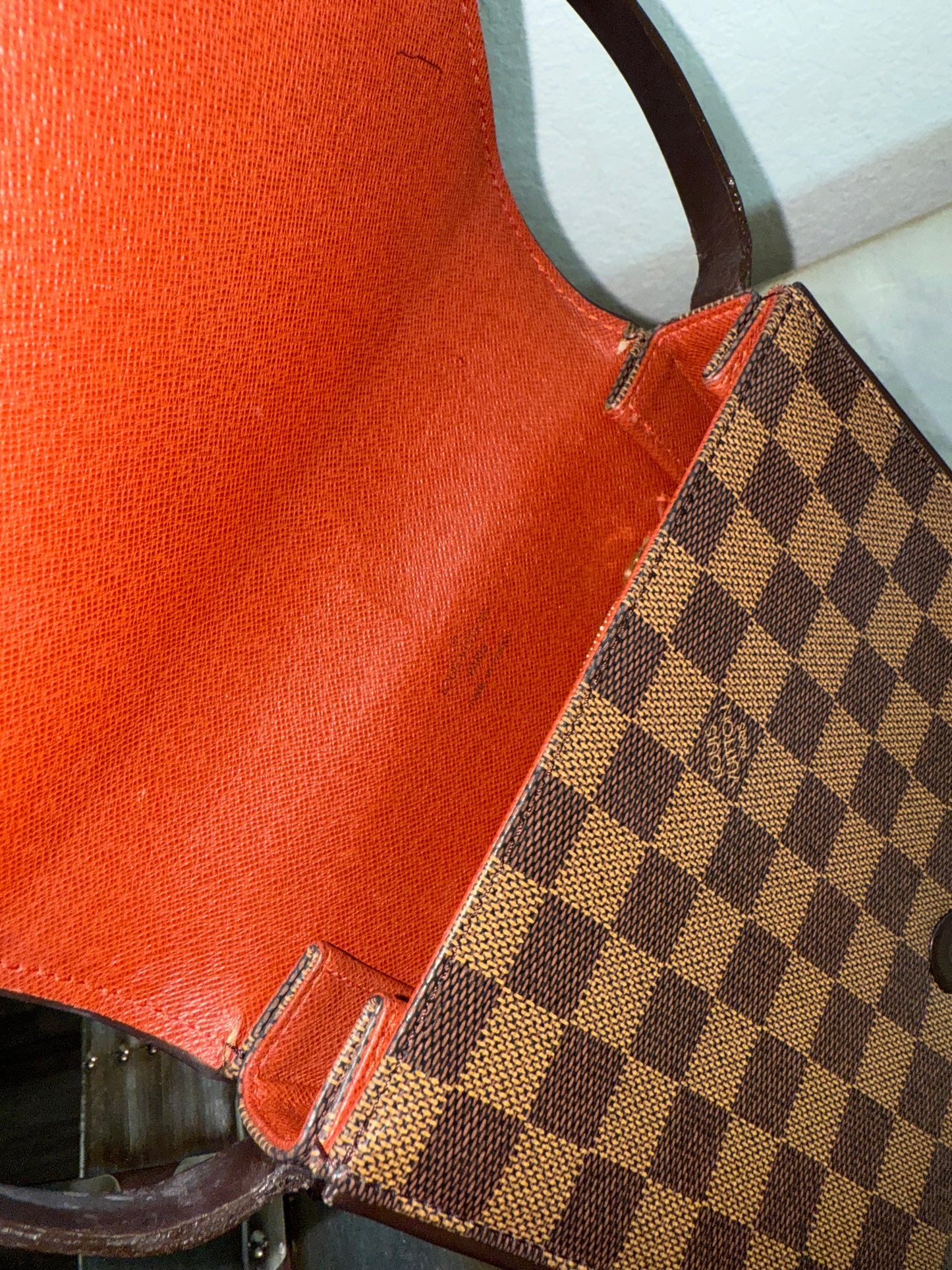 Pre-owned Louis Vuitton Tribeca Mini Damier Ebene Shoulder Bag / Handbag