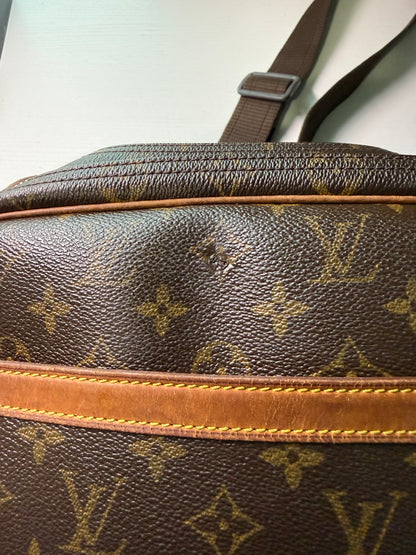 Pre-owned Authentic Louis Vuitton Reporter PM Monogram Shoulder / Crossbody Bag