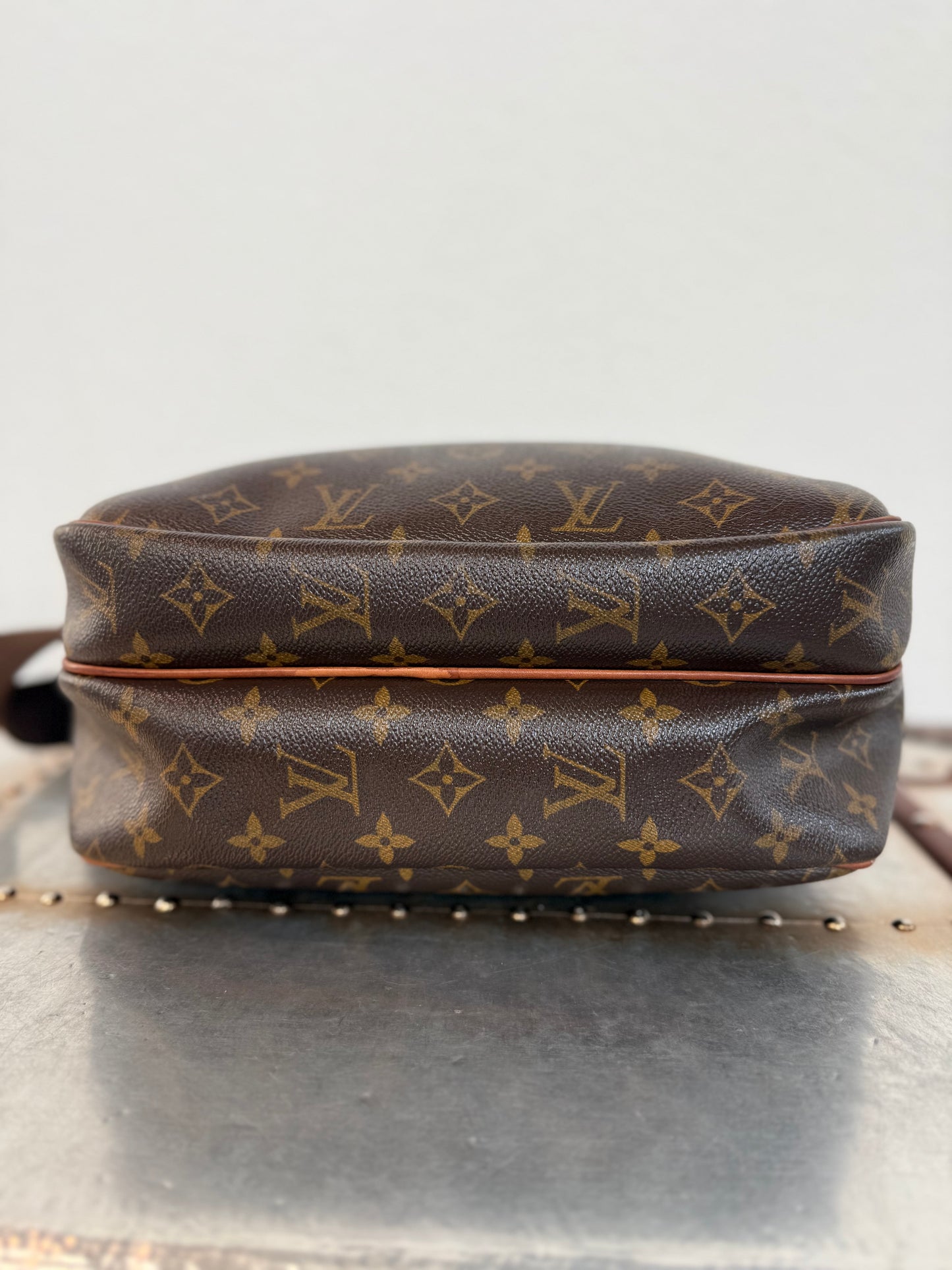 Pre-owned Authentic Louis Vuitton Reporter PM Monogram Shoulder / Crossbody Bag