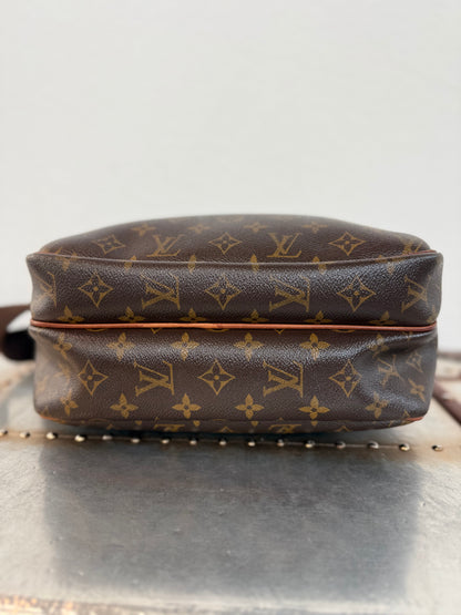 Pre-owned Authentic Louis Vuitton Reporter PM Monogram Shoulder / Crossbody Bag