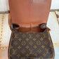 Pre-owned Louis Vuitton Cartouchiere MM Monogram Shoulder / Crossbody Bag