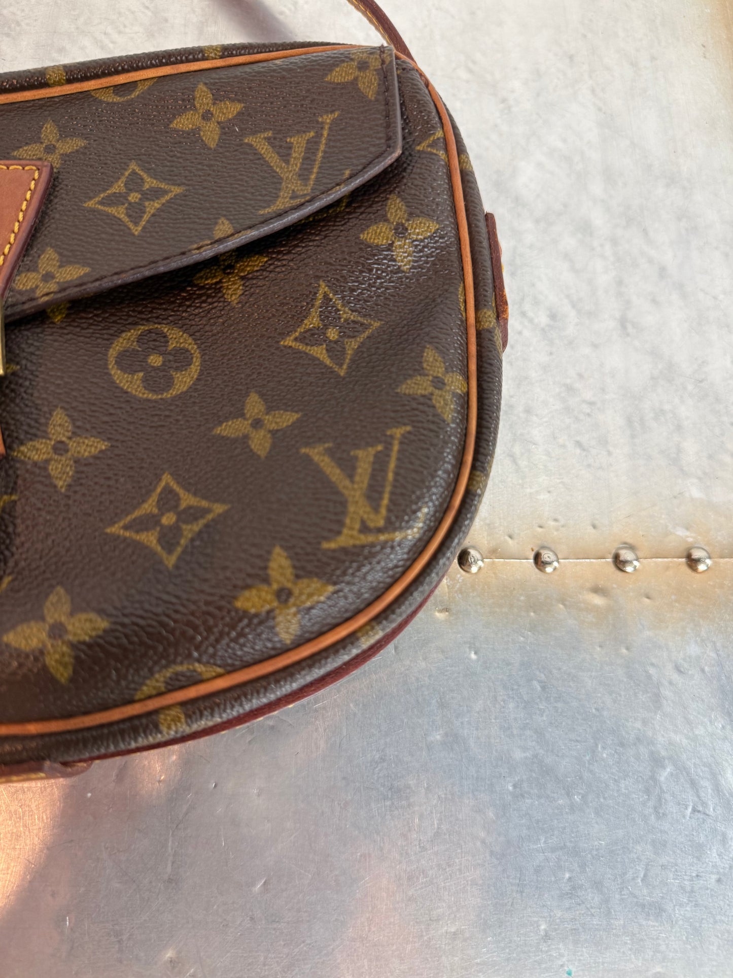 Pre-owned Authentic Louis Vuitton Jeune Fille PM Monogram Crossbody Bag