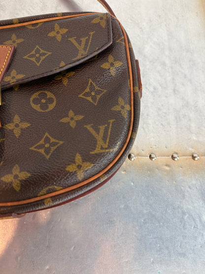 Pre-owned Authentic Louis Vuitton Jeune Fille PM Monogram Crossbody Bag