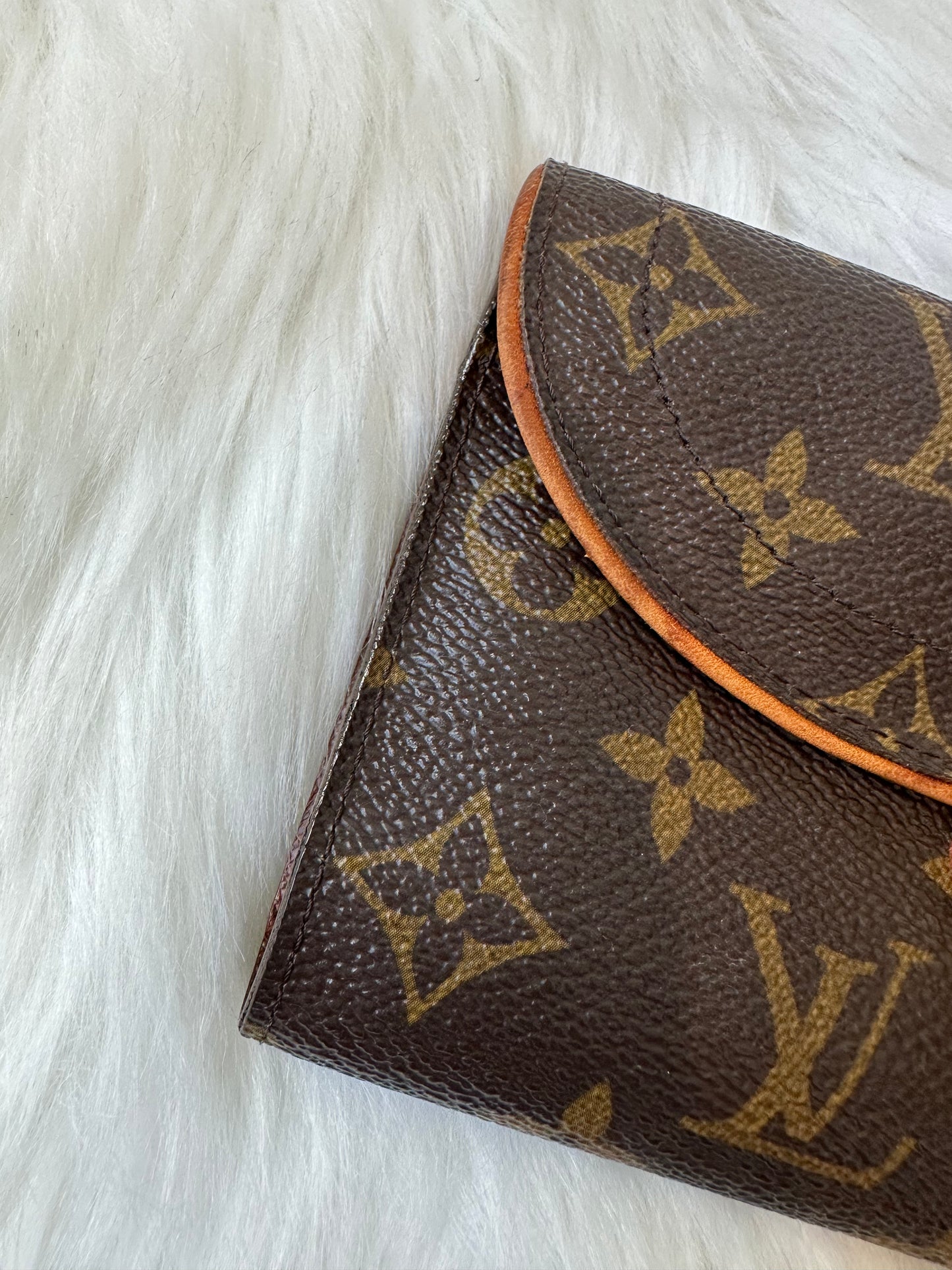 Pre-owned Authentic Louis Vuitton Eugenie Monogram Long Wallet