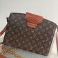 Pre-owned Authentic Louis Vuitton Courcelles Monogram Shoulder Bag