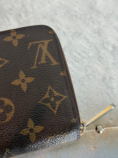 Pre-owned Authentic Louis Vuitton Zippy Monogram Long Wallet