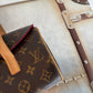 Pre-owned Authentic Louis Vuitton Sonatine Monogram Handbag