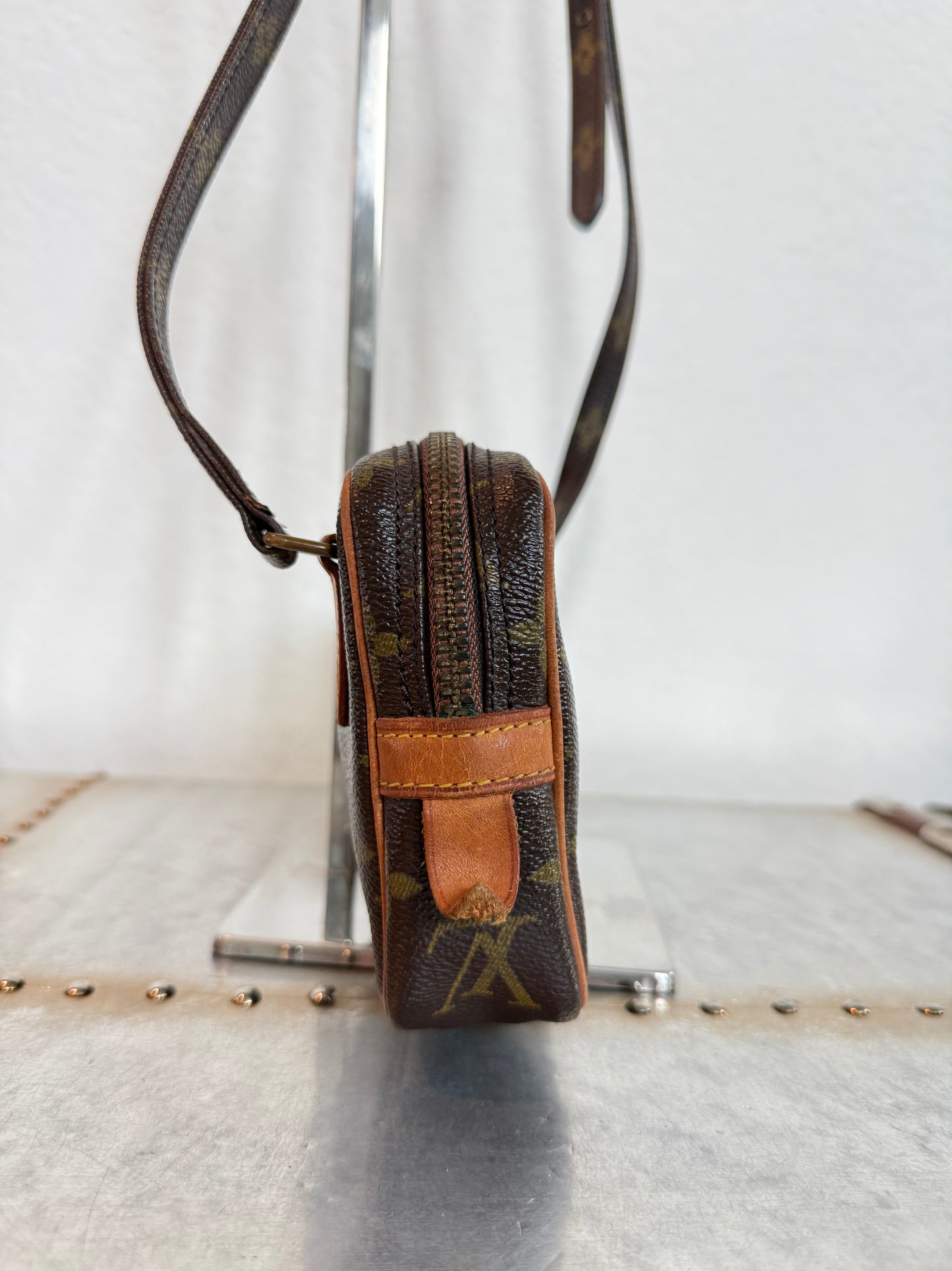 Pre-owned Authentic Louis Vuitton Marly Bandouliere Monogram Crossbody Bag