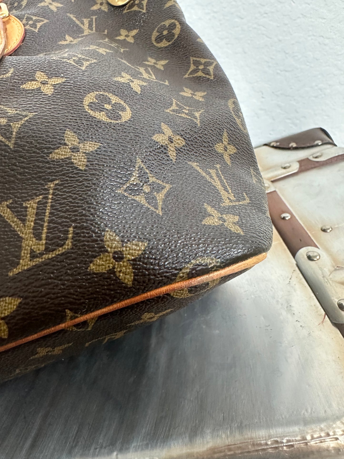 Pre-owned Louis Vuitton Palermo PM Monogram Shoulder Bag