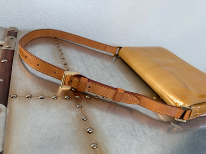 Pre-owned Authentic Louis Vuitton Vernis Thompson Street Shoulder Bag