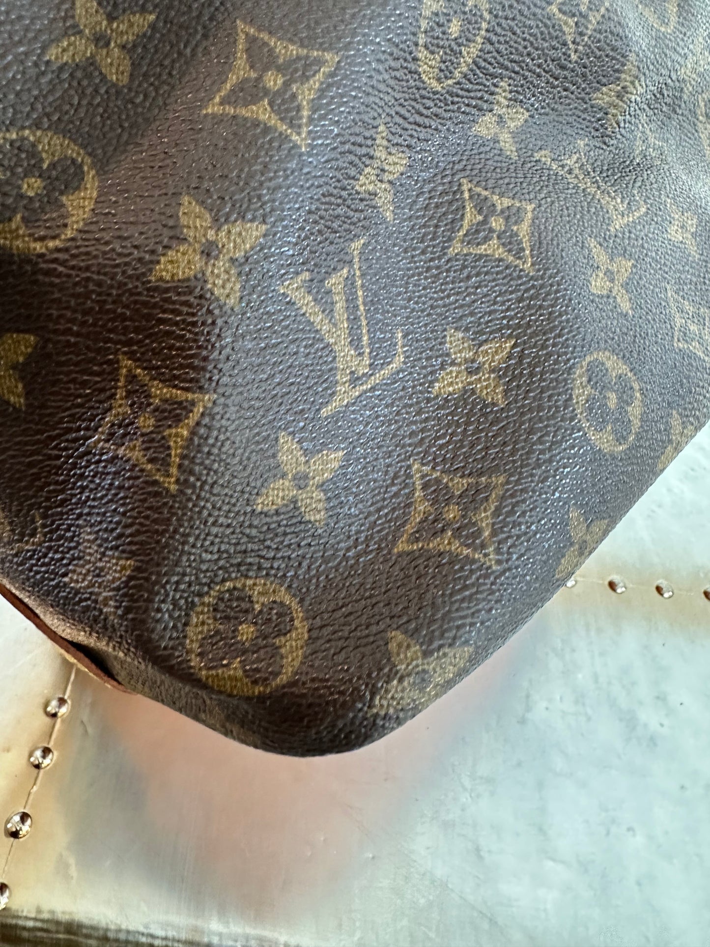 Pre-owned Authentic Louis Vuitton Petite Noe Monogram Shoulder Bag