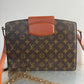 Pre-owned Authentic Louis Vuitton Courcelles Monogram Shoulder Bag