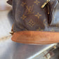 Pre-owned Authentic Louis Vuitton Montsouris MM Monogram Backpack