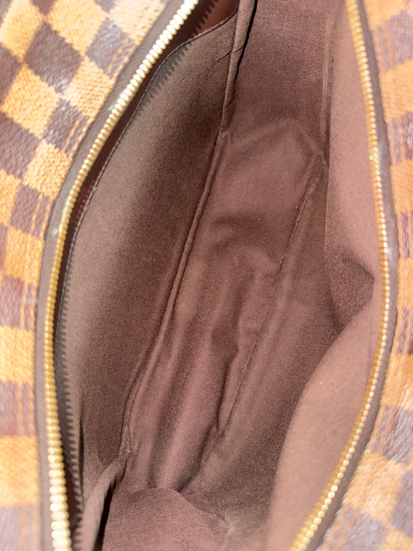 Pre-owned Authentic Louis Vuitton Naviglio Damier Ebene Crossbody Bag