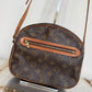 Pre-owned Authentic Louis Vuitton Senlis Monogram Crossbody /Shoulder Bag