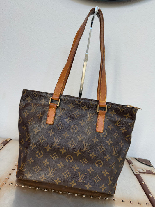 Pre-owned Louis Vuitton Cabas Piano Monogram Shoulder Bag