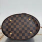 Pre-owned Authentic Louis Vuitton Bucket Damier Ebene Shoulder Bag
