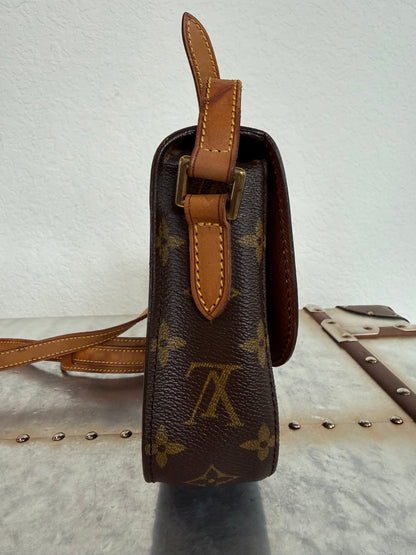 Pre-owned Authentic Louis Vuitton Saint Cloud PM Monogram Crossbody Bag