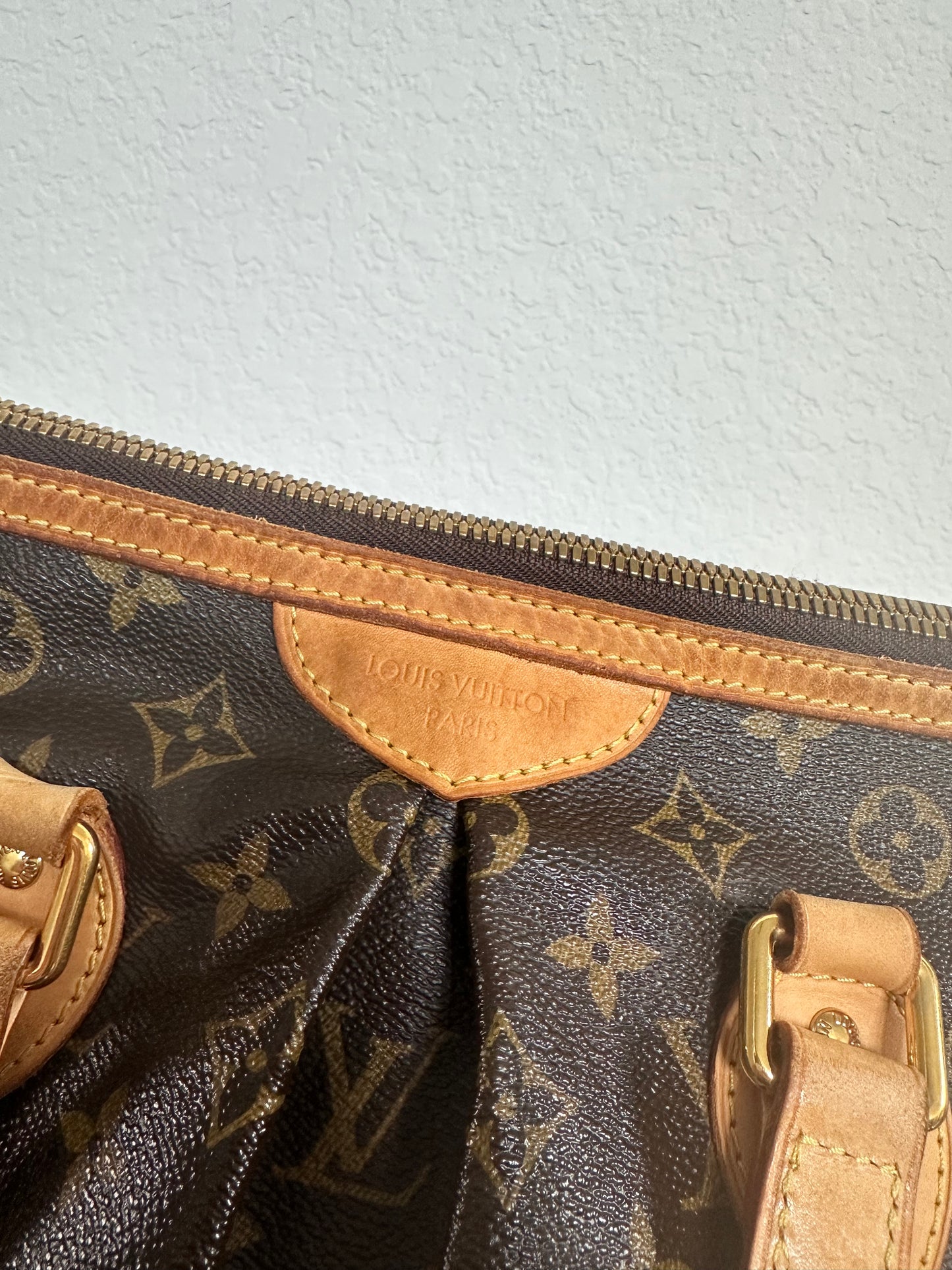 Pre-owned Louis Vuitton Palermo PM Monogram Shoulder Bag