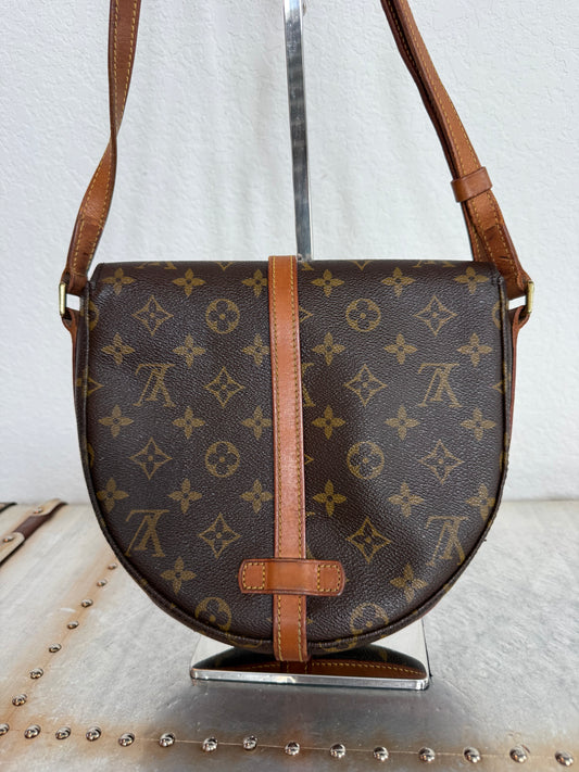 Pre-owned Authentic Louis Vuitton Chantilly MM Monogram Crossbody Bag