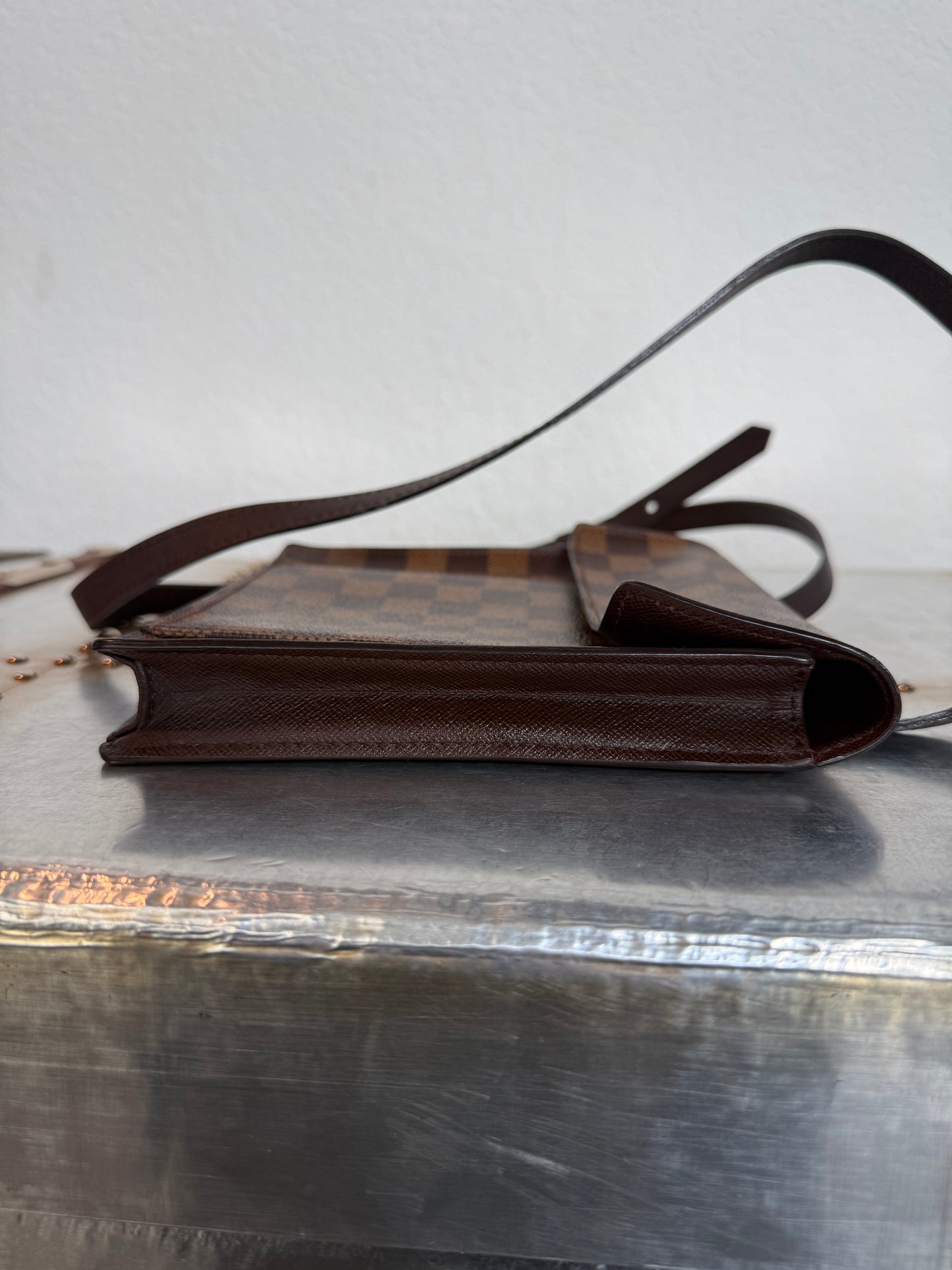 Pre-owned Authentic Louis Vuitton Pimlico Damier Ebene Shoulder / Crossbody Bag