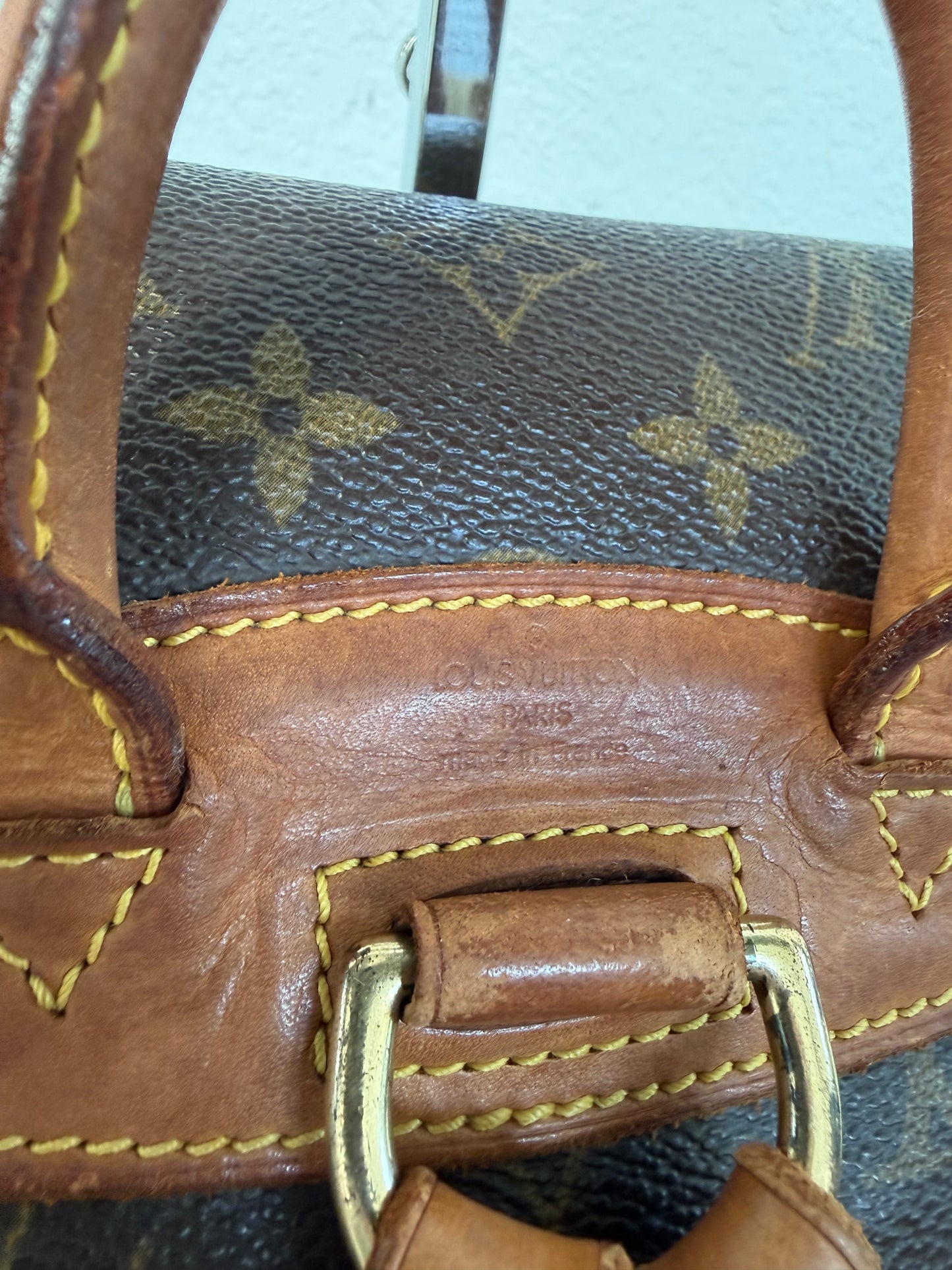 Pre-owned Authentic Louis Vuitton Montsouris Mini Monogram Backpack