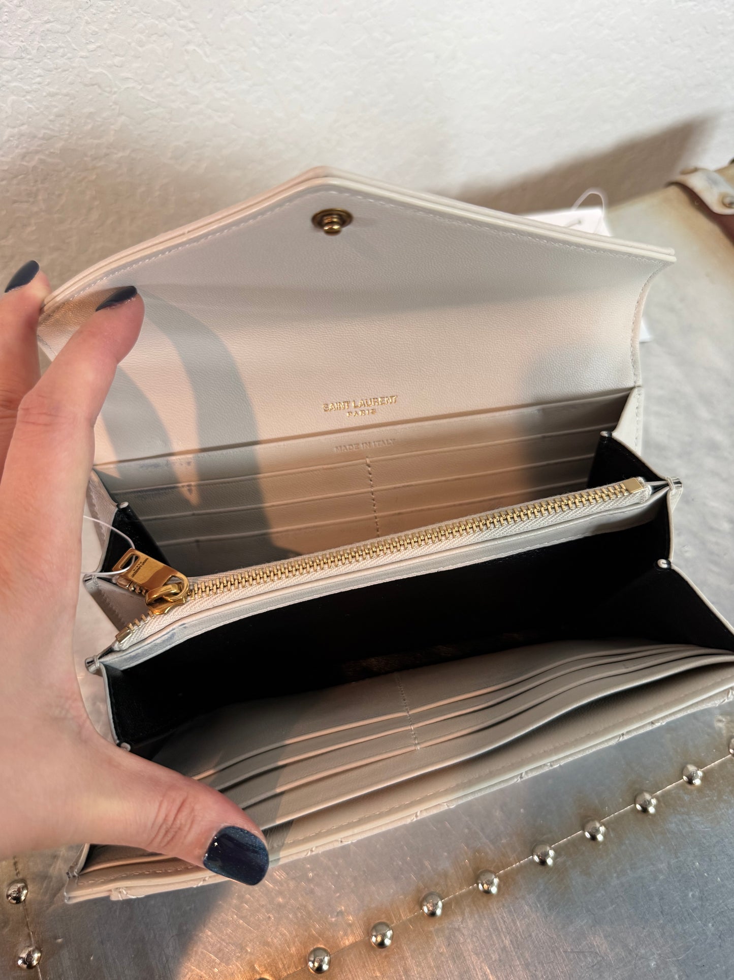 YVES SAINT LAURENT GABY LARGE WALLET