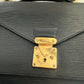 Pre-owned Authentic Louis Vuitton Monceau Epi Black Shoulder / Crossbody Bag