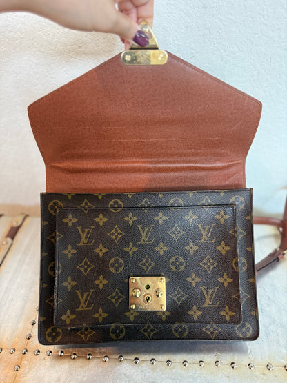 Pre-owned Authentic Louis Vuitton Monceau 28 Monogram Shoulder / Crossbody Bag