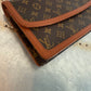 Pre-owned Authentic Louis Vuitton Monogram Dame Clutch Handbag