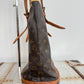 Pre-owned Authentic Louis Vuitton Bucket GM Monogram Shoulder Tote Bag