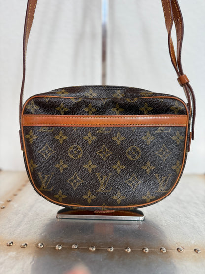Pre-owned Authentic Louis Vuitton Jeune Fille PM Monogram Crossbody Bag