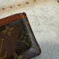 Pre-owned Authentic Louis Vuitton Monogram Card holder / Card Case / Wallet