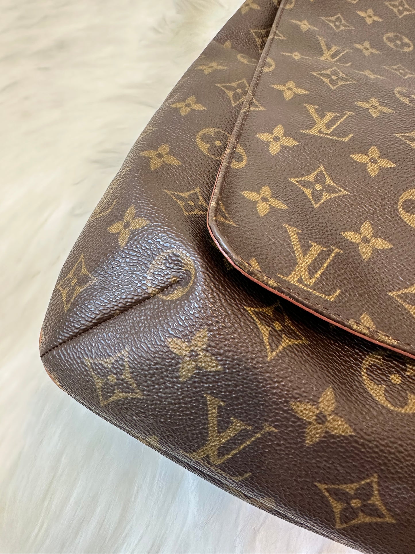 Pre-owned Authentic Louis Vuitton Musette Salsa GM Monogram Shoulder / Crossbody Bag