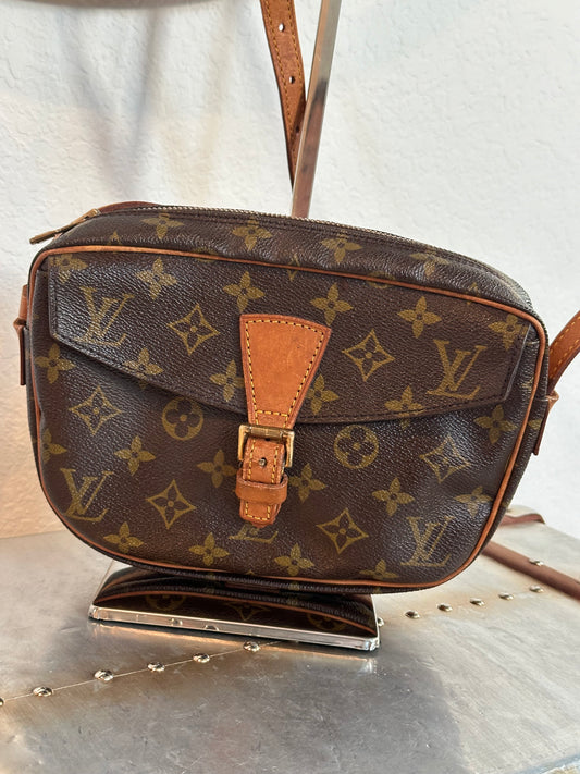 Pre-owned Authentic Louis Vuitton Jeune Fille PM Monogram Crossbody Bag