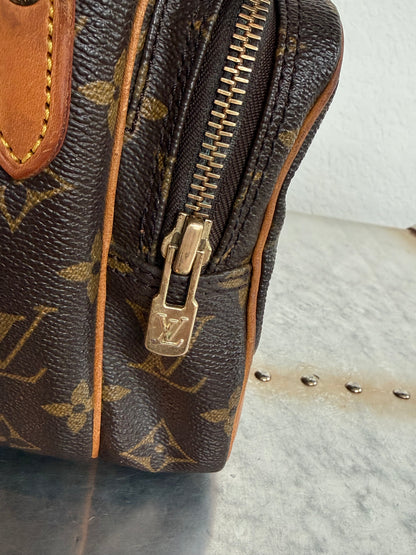 Pre-owned Authentic Louis Vuitton Amazon Monogram Crossbody Bag
