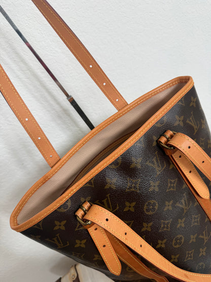 Pre-owned Authentic Louis Vuitton Bucket GM Monogram Shoulder Tote Bag