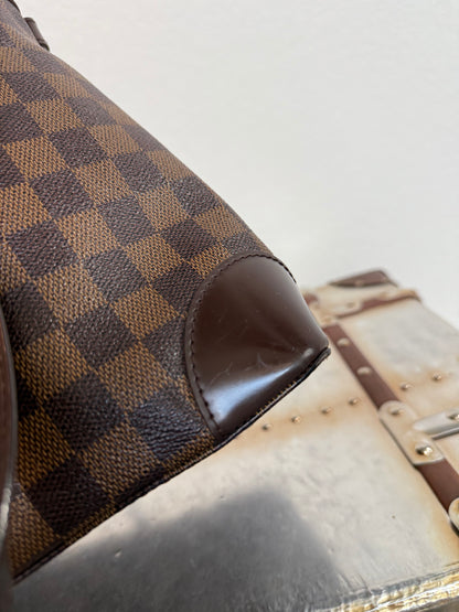 Pre-owned Louis Vuitton Hampstead MM Damier Ebene Tote / Shoulder Bag