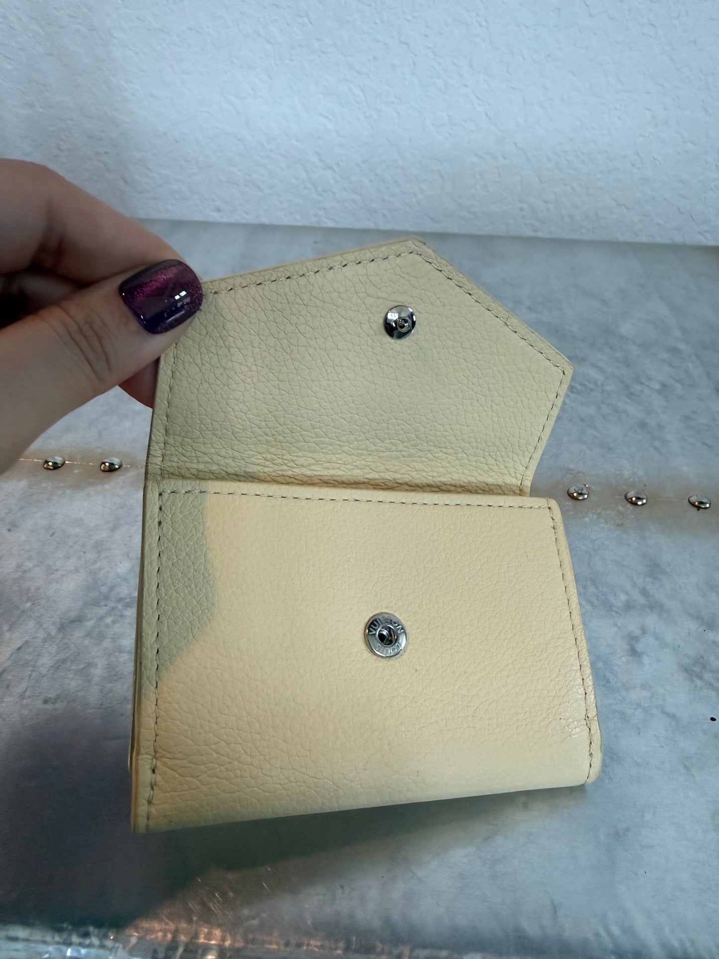 Pre-owned Authentic Louis Vuitton Lockmini Wallet