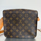 Pre-owned Louis Vuitton Cartouchiere MM Monogram Shoulder / Crossbody Bag