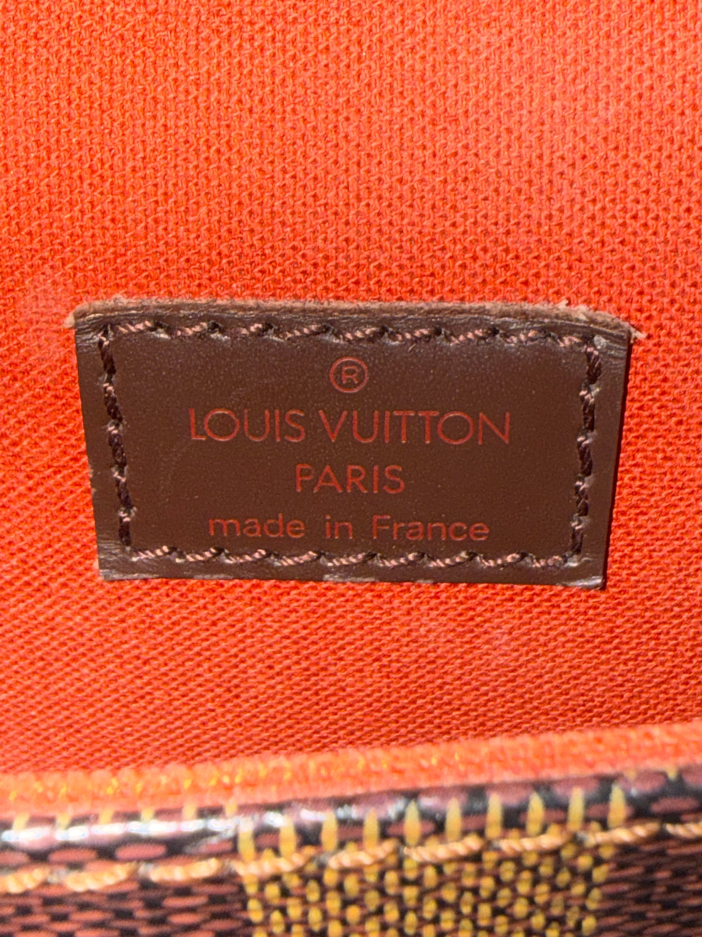 Pre-owned Louis Vuitton Portobello Damier Ebene Shoulder Bag